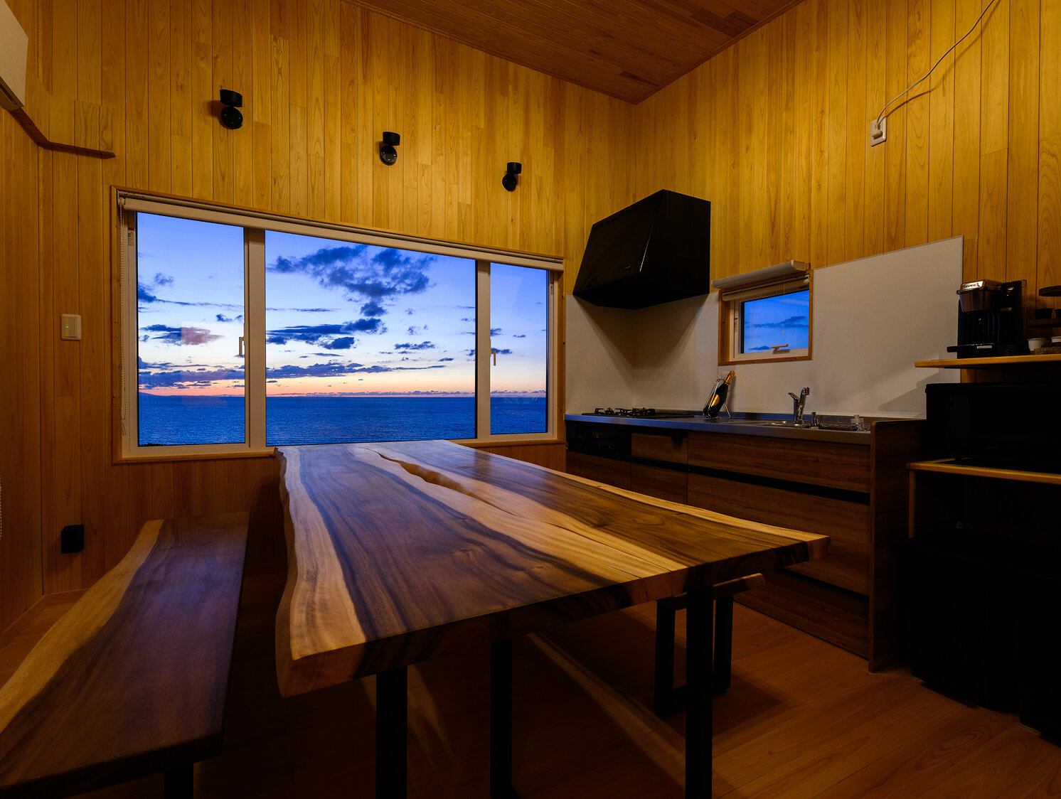 夕焼けのグラデーション