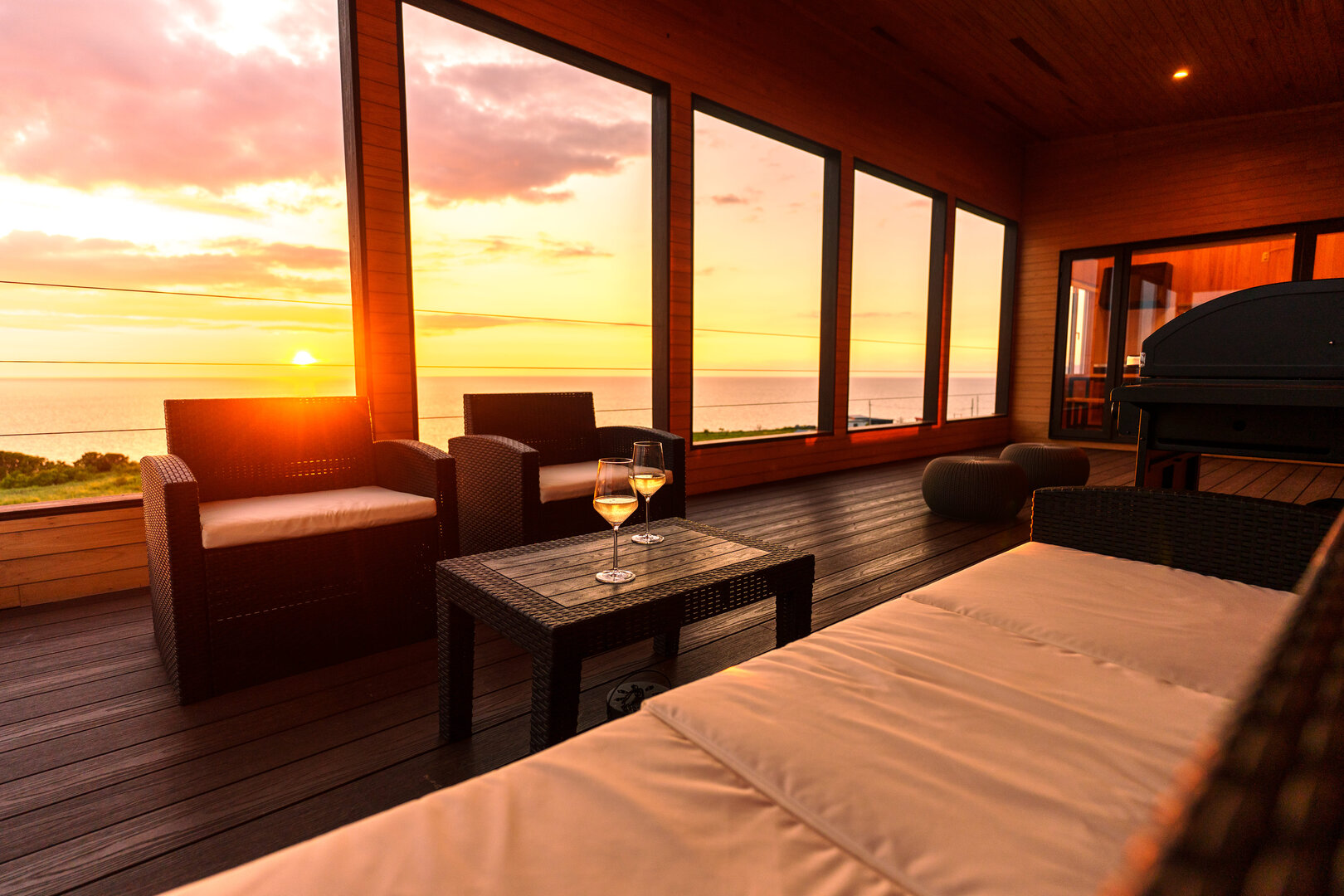 Villa with ocean view