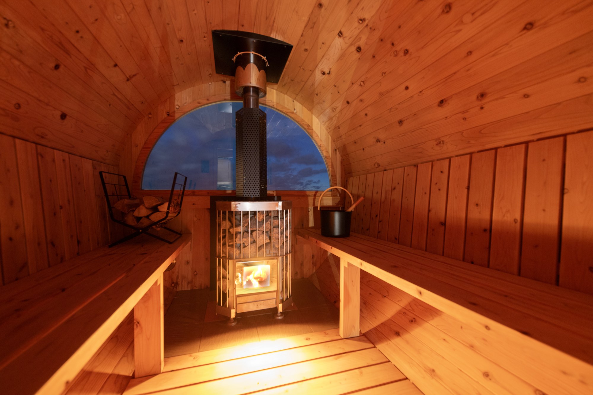 サウナ内観